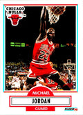 Michael Jordan Chicago Bulls NBA Basketball Trading Card W92771