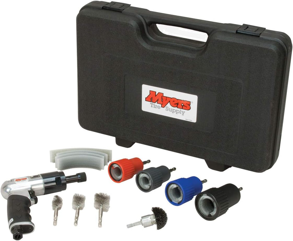 Wheel Nut & Stud Cleaning Kit with Air Tool and Brushes T774953