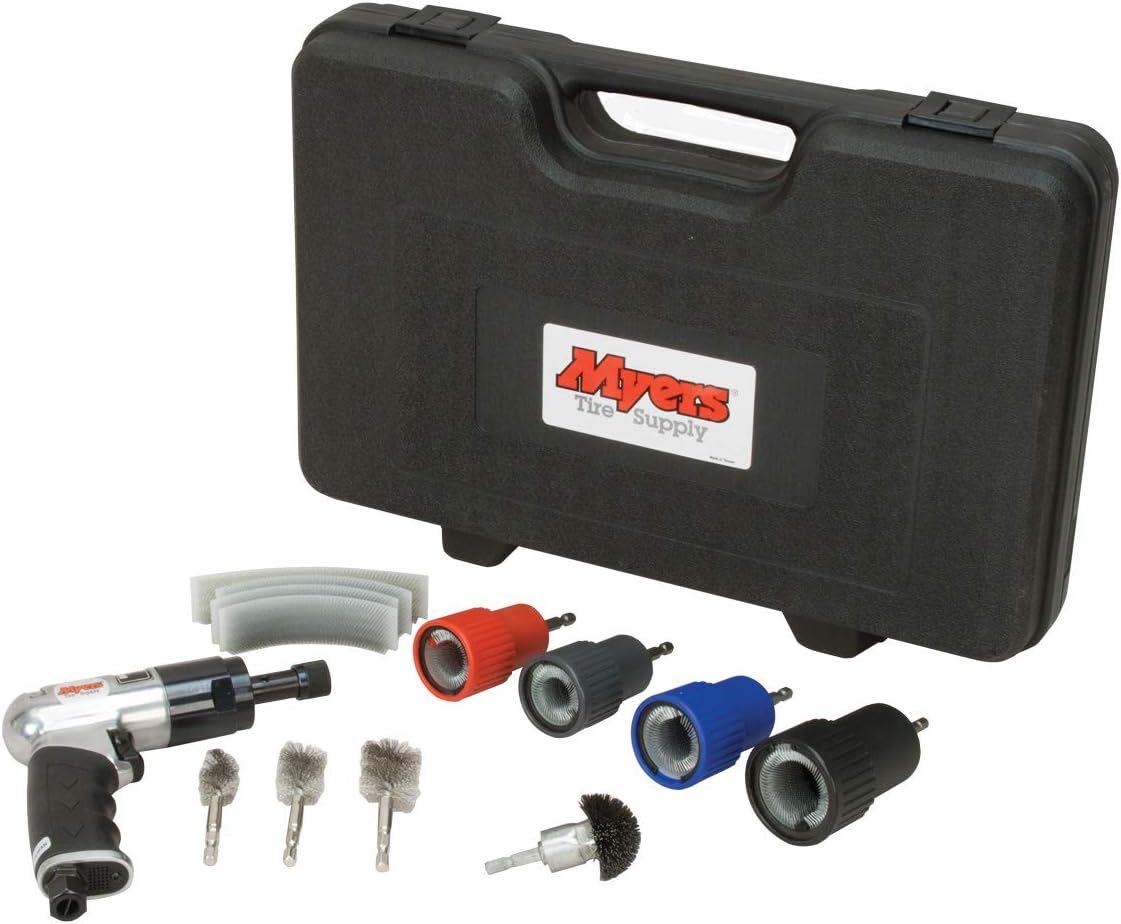 Wheel Nut & Stud Cleaning Kit with Air Tool and Brushes T774953