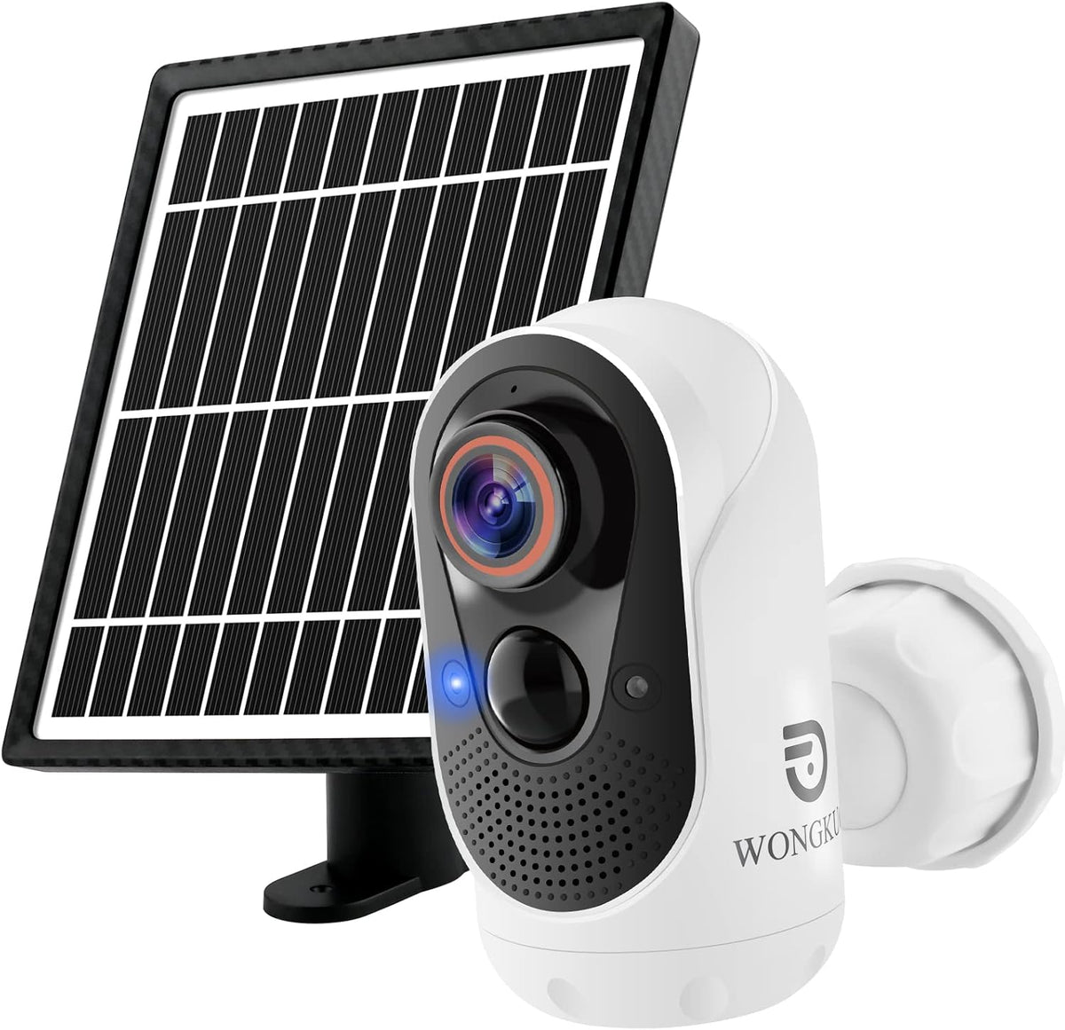 Wireless Solar Security Camera with Night Vision Motion Sensor 2-Way Talk Waterproof N1337