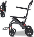 Ultra-Light Portable Folding Wheelchair with Handbrake W146