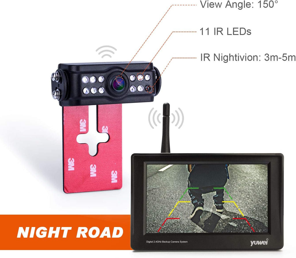 Digital Wireless Backup Camera System with 4.3’’ Monitor W430