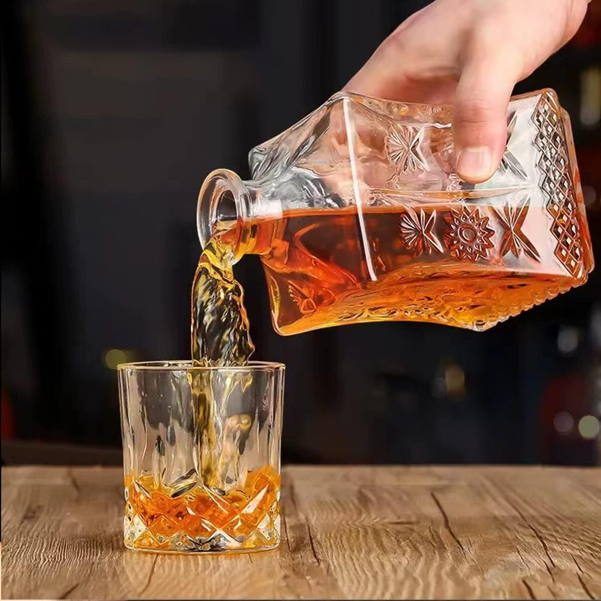 25 Oz Glass Decanter Set D279