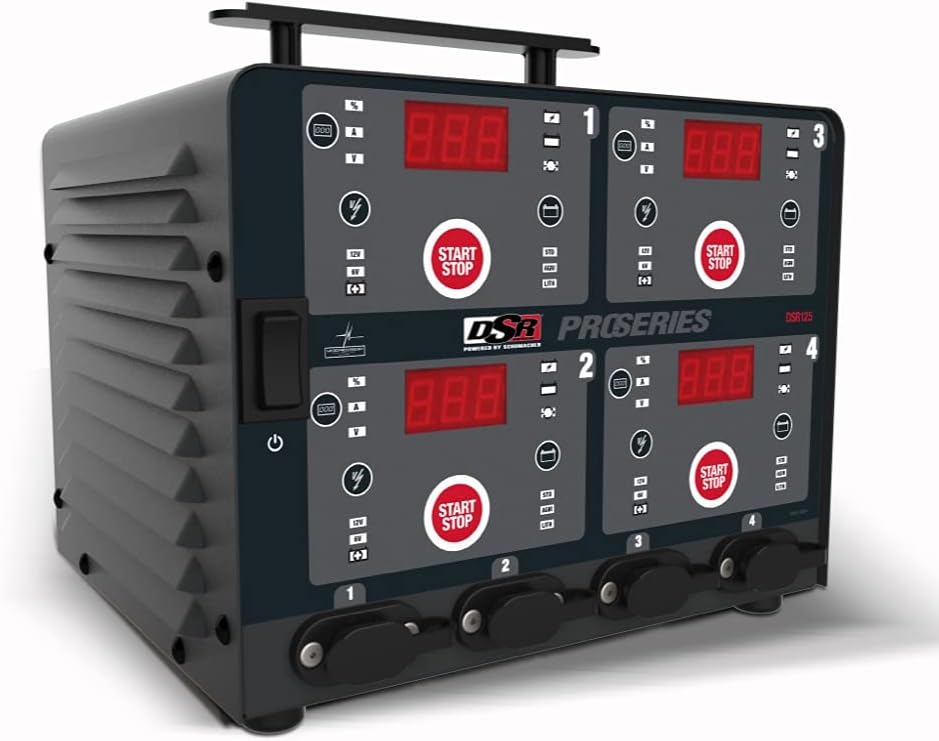 Automatic Smart Battery Charger/Maintainer 10 Amps 6V/12V 4-Bank B34417