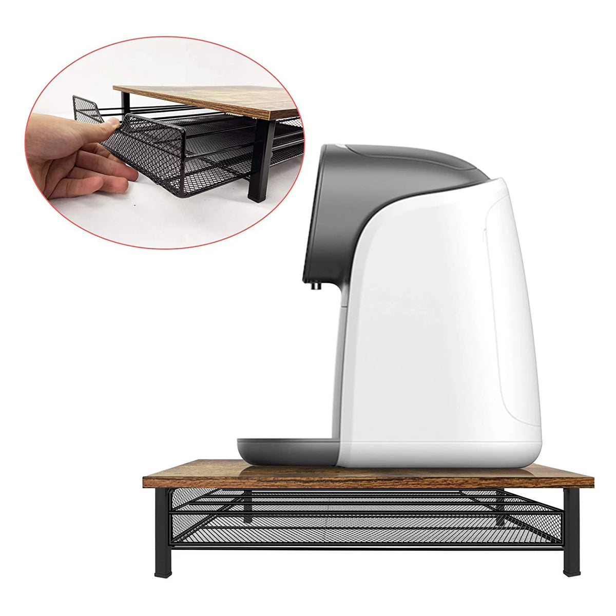 Brown Coffee Pod Drawer Holder for K-cups C68521