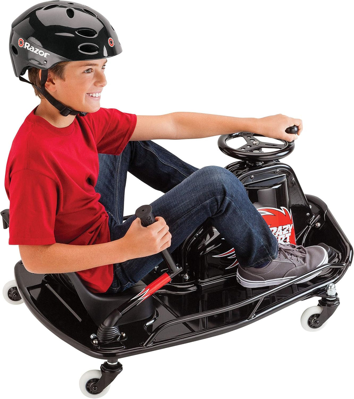 Black/Red 24V Electric Go Kart G976