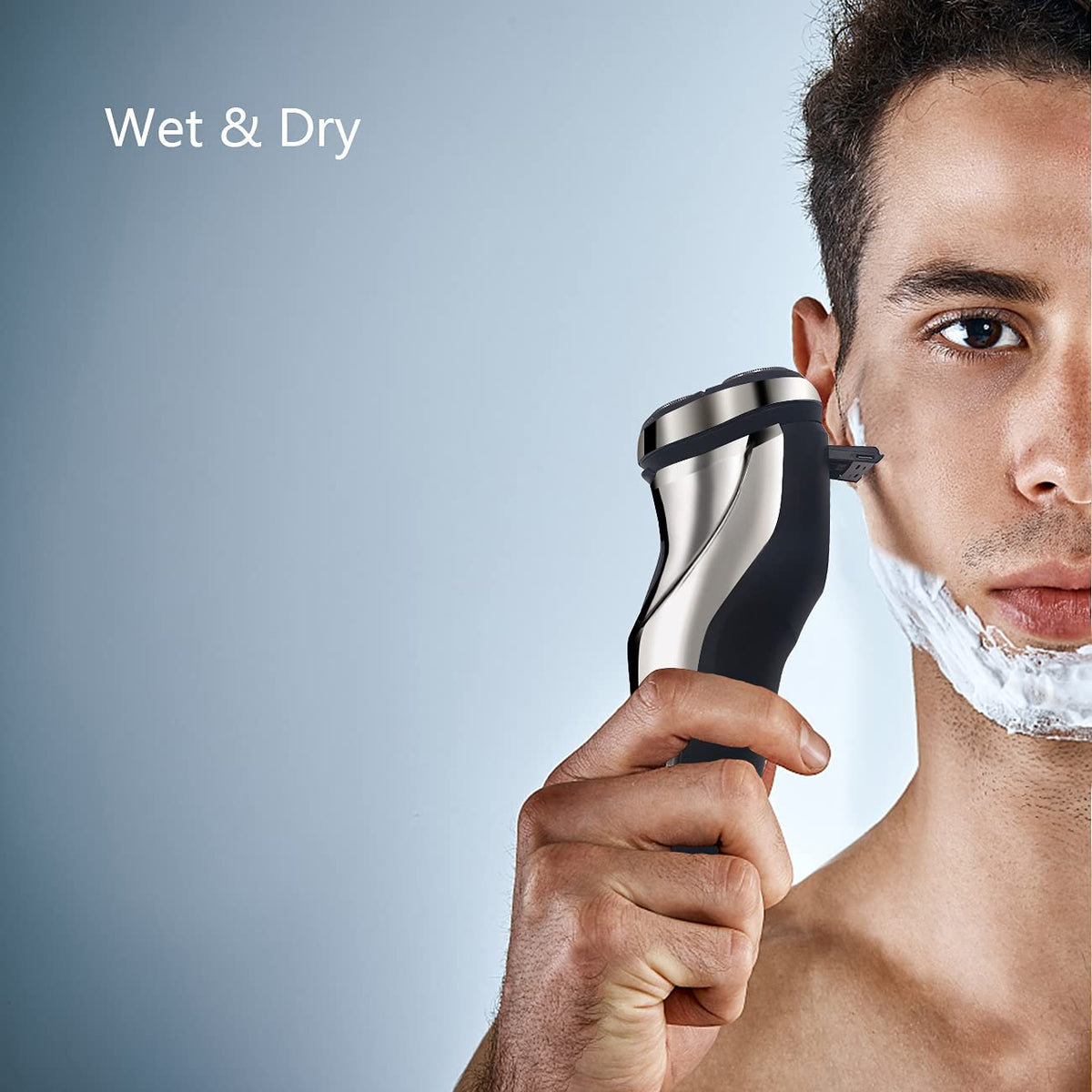 Electric Rotary Razor with Pop-up Trimmer R387