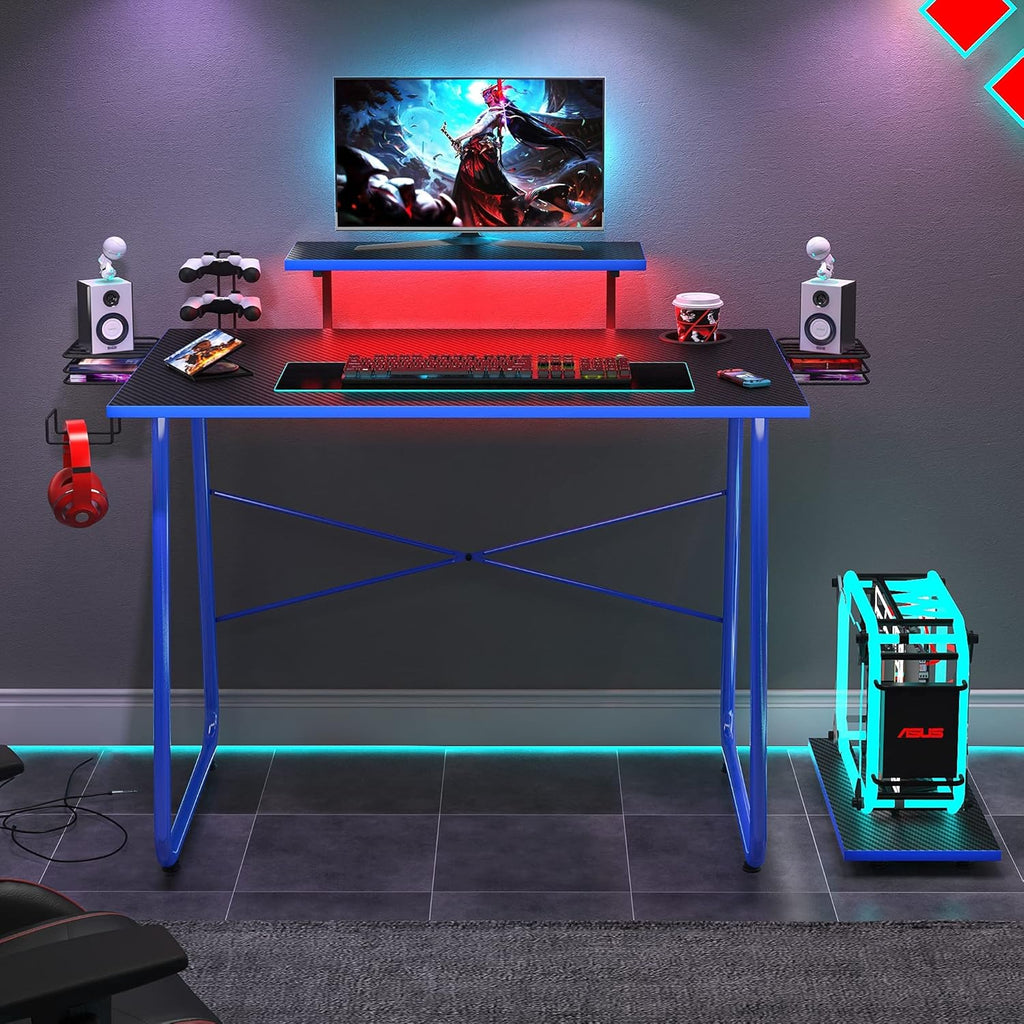 51 Computer Desk with LED Light U112895