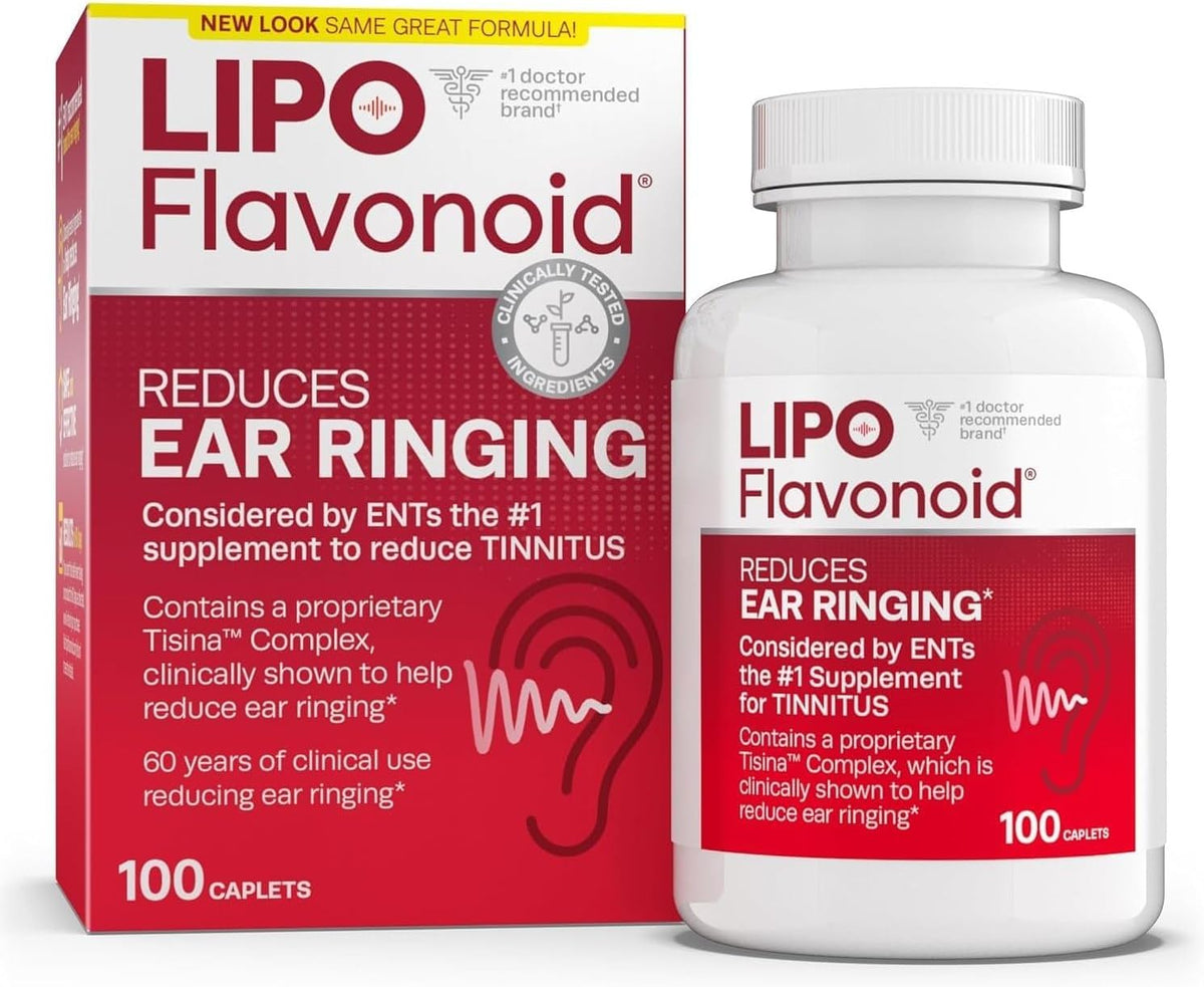 100 Caplets Ear Ringing Supplement V9110
