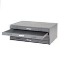 Gray 5 Drawer Flat File Cabinet Q835530
