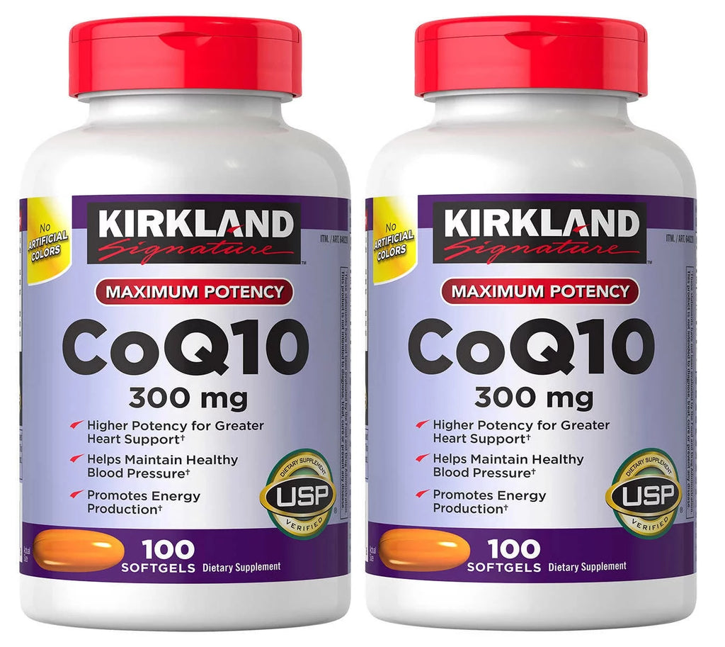 2 Pack CoQ10 300 mg., 100 Softgels N79556