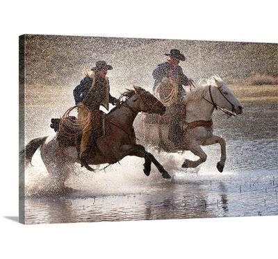 Photographic Print Canvas 32x22 H x 48x22 W x 1.5x22 D A287