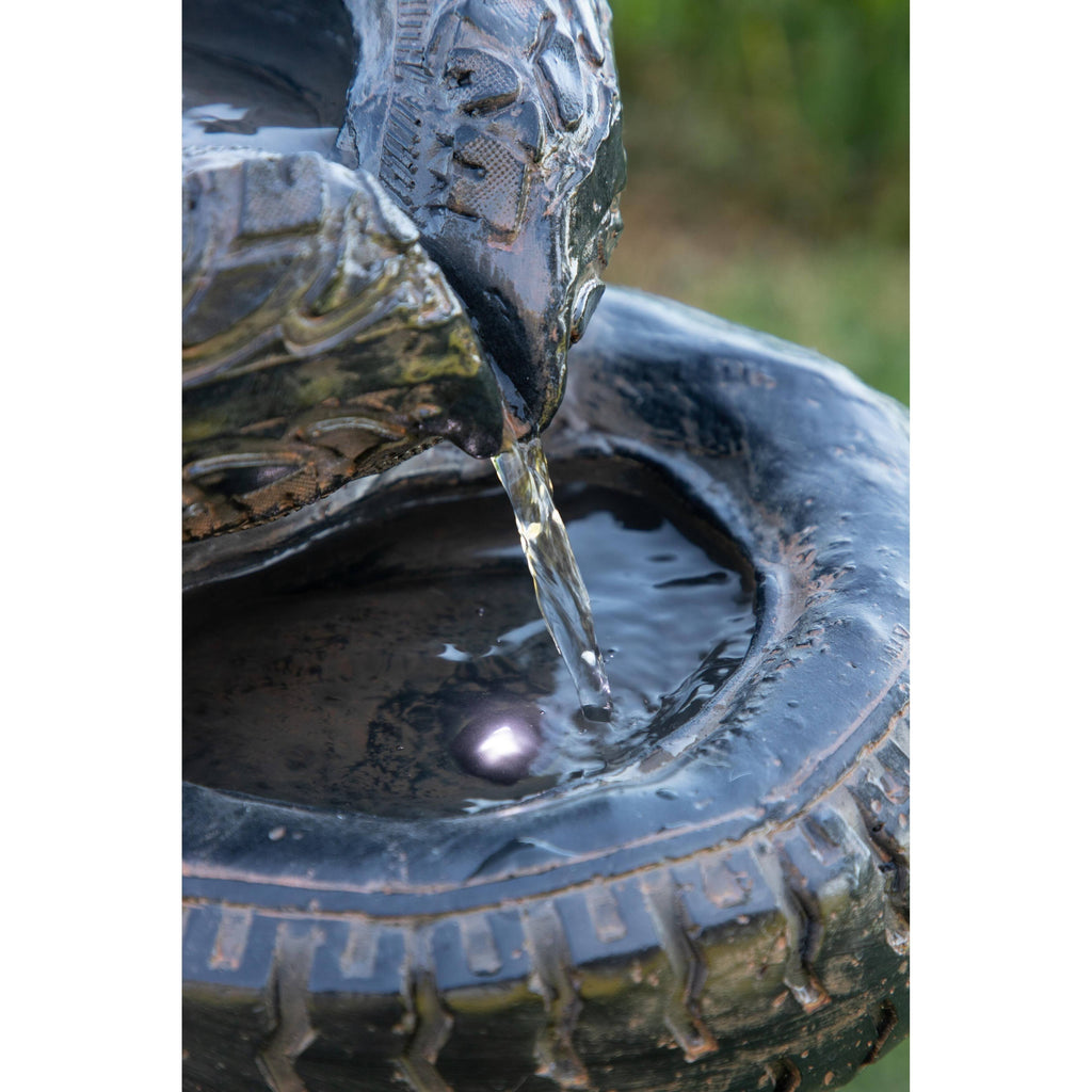 Cascading Fountain with LED Lights 31 inch Tall W95931
