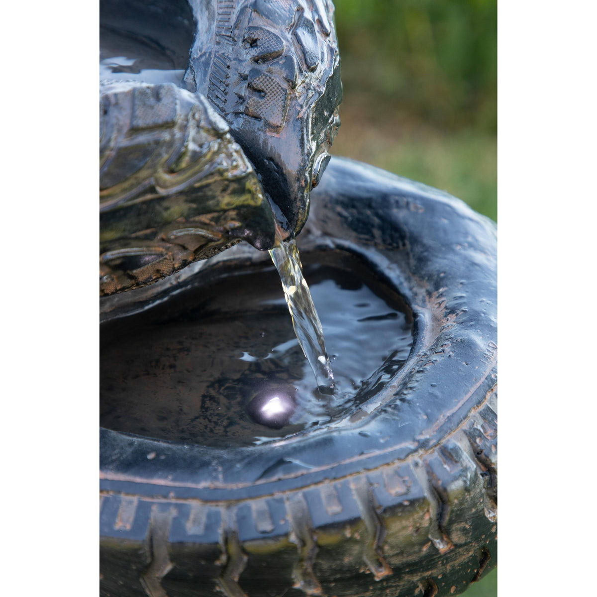 Cascading Fountain with LED Lights 31 inch Tall W95931