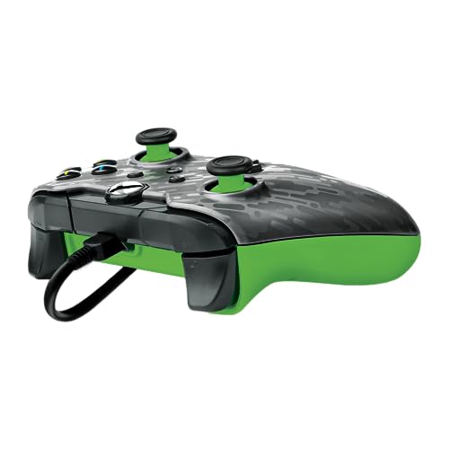 Wired Xbox Game Controller - Dual Vibration Gamepad - Fuse Black/Pink M309