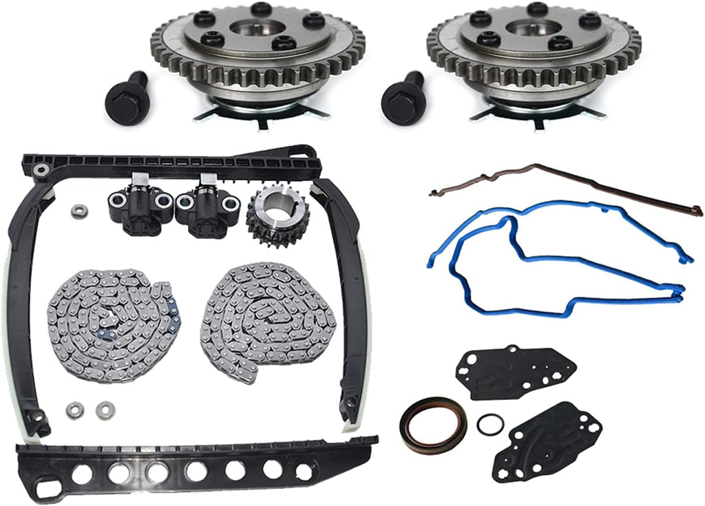 Variable Camshaft Timing Cam Phaser Kit with VCT Solenoids 4.6L 5.4L 3V Engine V522