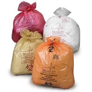 Clear 12-16 Gallon Autoclavable Biohazard Waste Bags 200/Case U383171