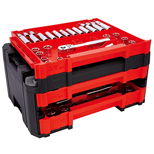 262-Piece Mechanic Tool Set with 3-Drawer Tool Box S772