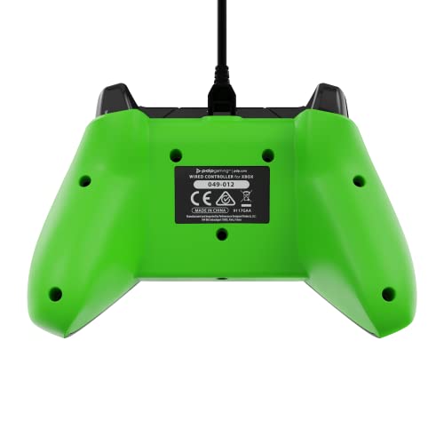 Wired Xbox Game Controller - Dual Vibration Gamepad - Fuse Black/Pink M309