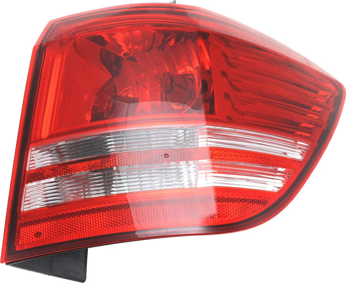 Tail Light RH Outer Assembly Halogen with Turn Signal Light Bulb J6898