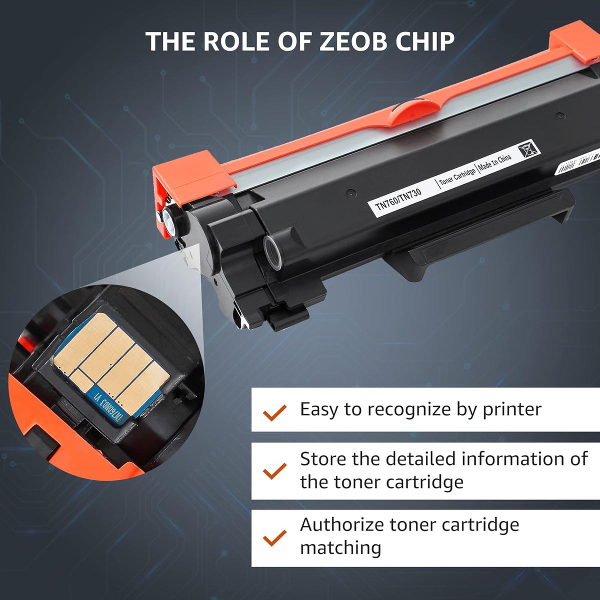 Black High Yield Toner Cartridge with Chip M5230