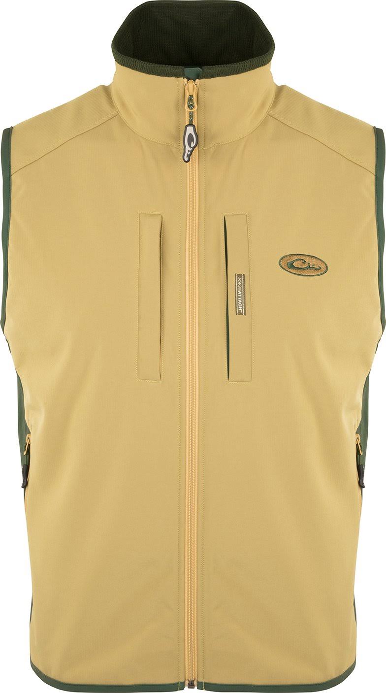 Khaki Green Camo Windproof Vest A232910