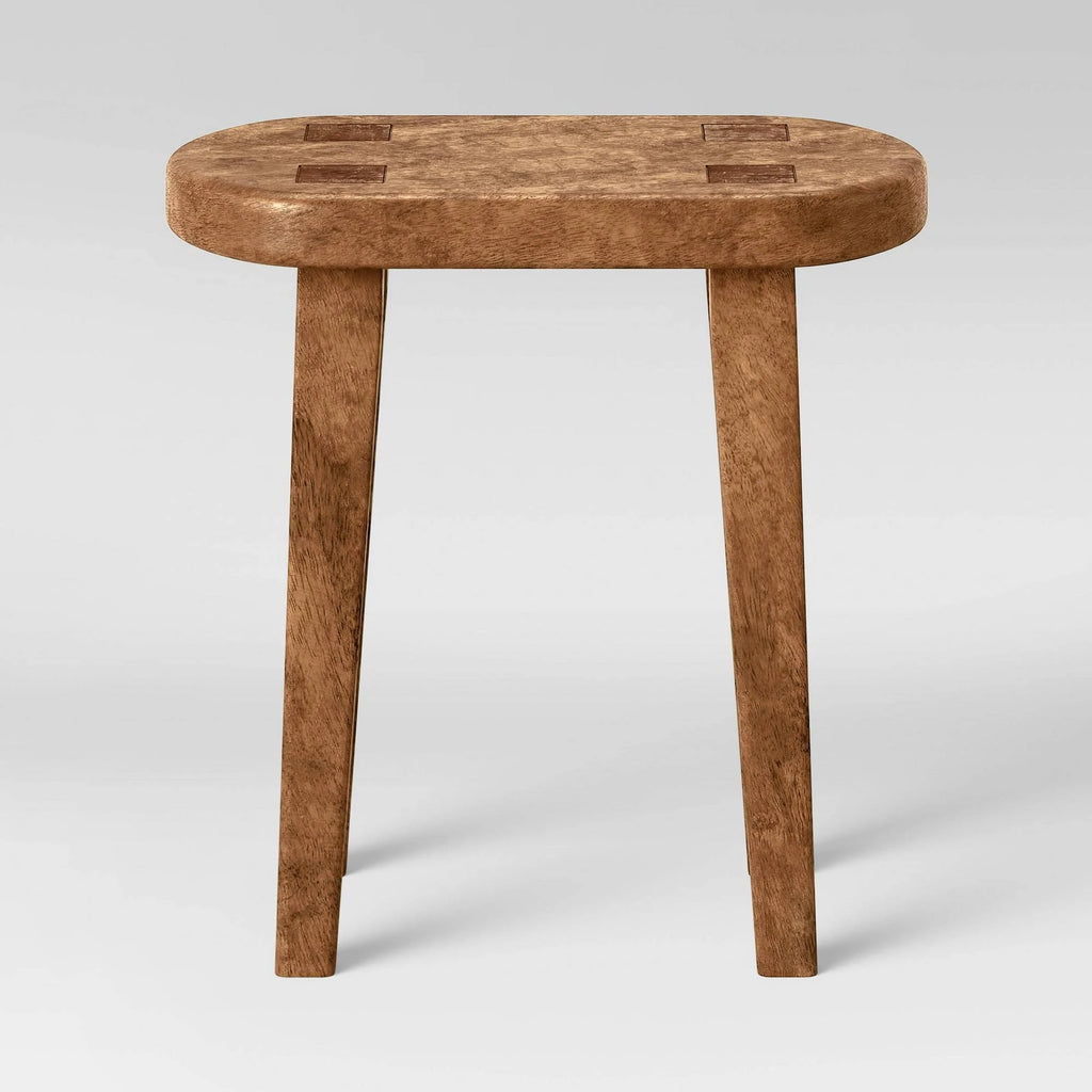 Tall Carved Wood Table Brown W96344
