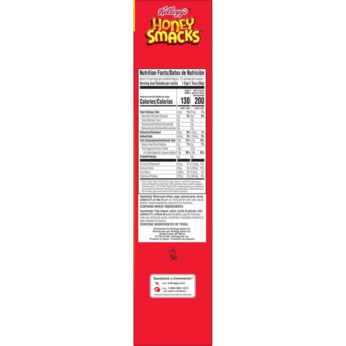 15.3oz Original Whole Grain Breakfast Cereal I1466