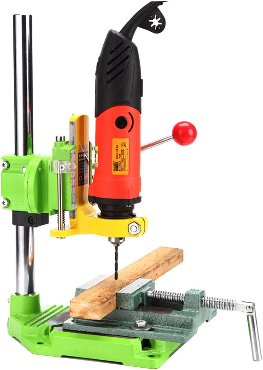 Floor Drill Press Stand with Cast Iron Vise W128