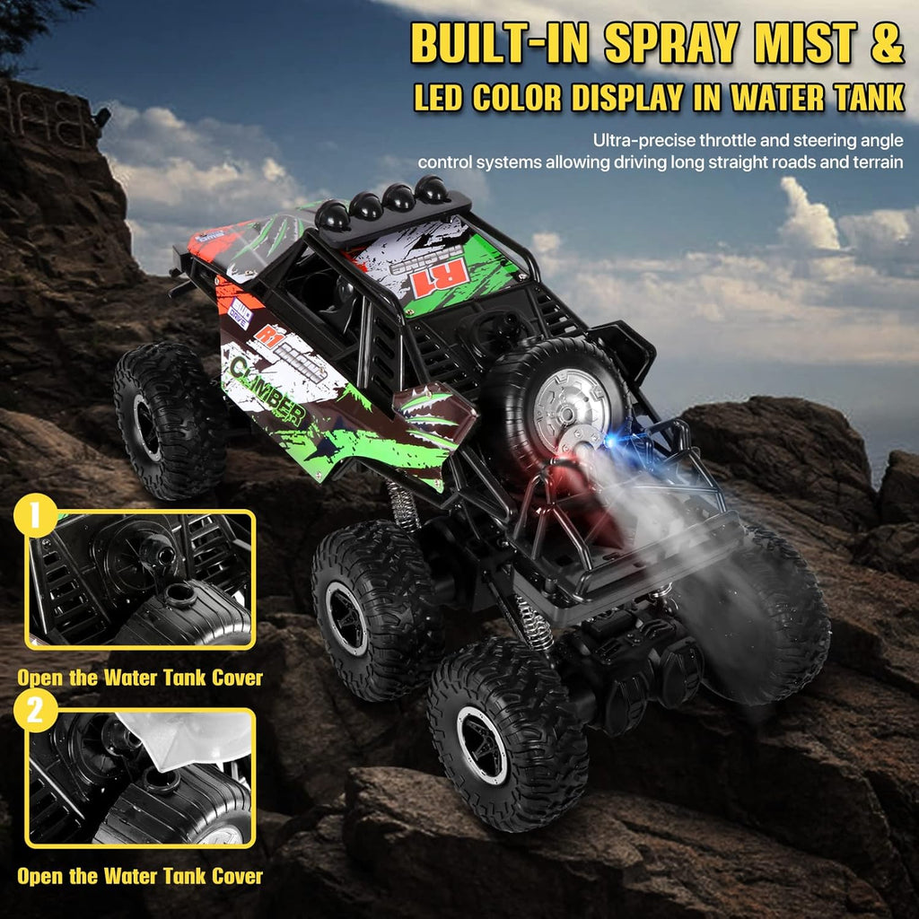 2.4Ghz 6x6 Off-Road Remote Control Monster Truck H711069