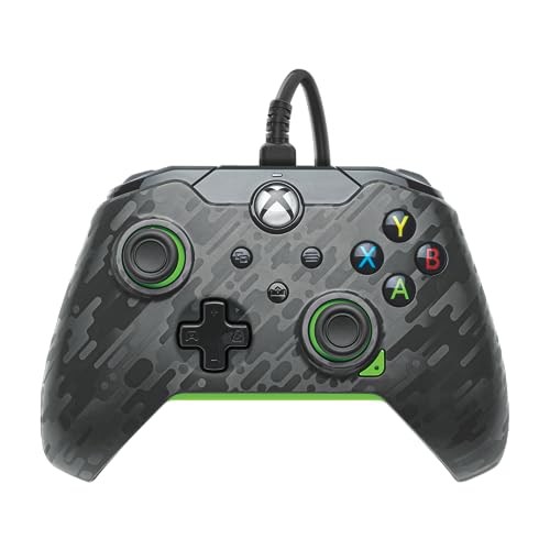 Wired Xbox Game Controller - Dual Vibration Gamepad - Fuse Black/Pink M309