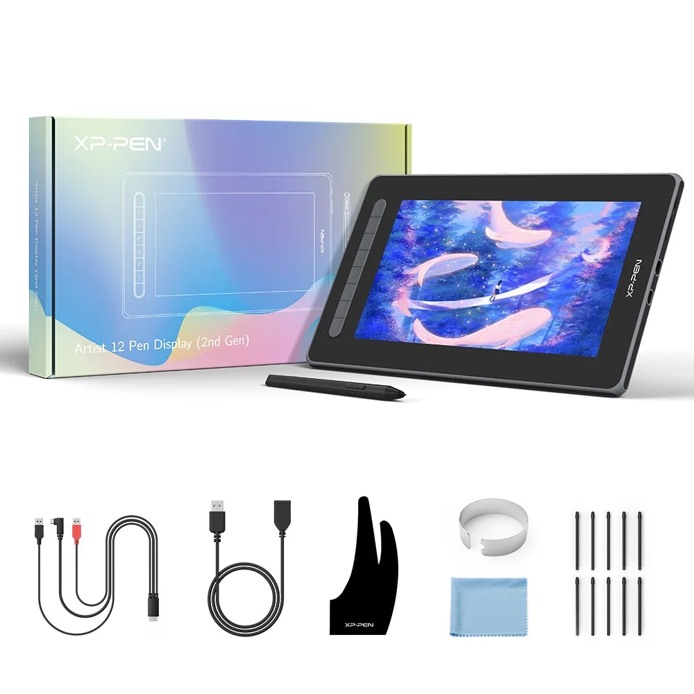 Pink 11.9in Graphics Display Digital Tablet C72692
