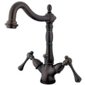 4 in. Centerset Bathroom Faucet, Oil Rubbed Bronze J378