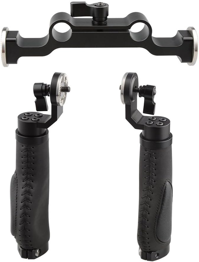 Leather Handle 15mm Rod Shoulder Mount Rig T728