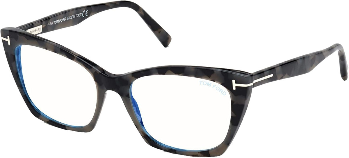 Grey Havana 54/17/140 Eyewear Frame F4856