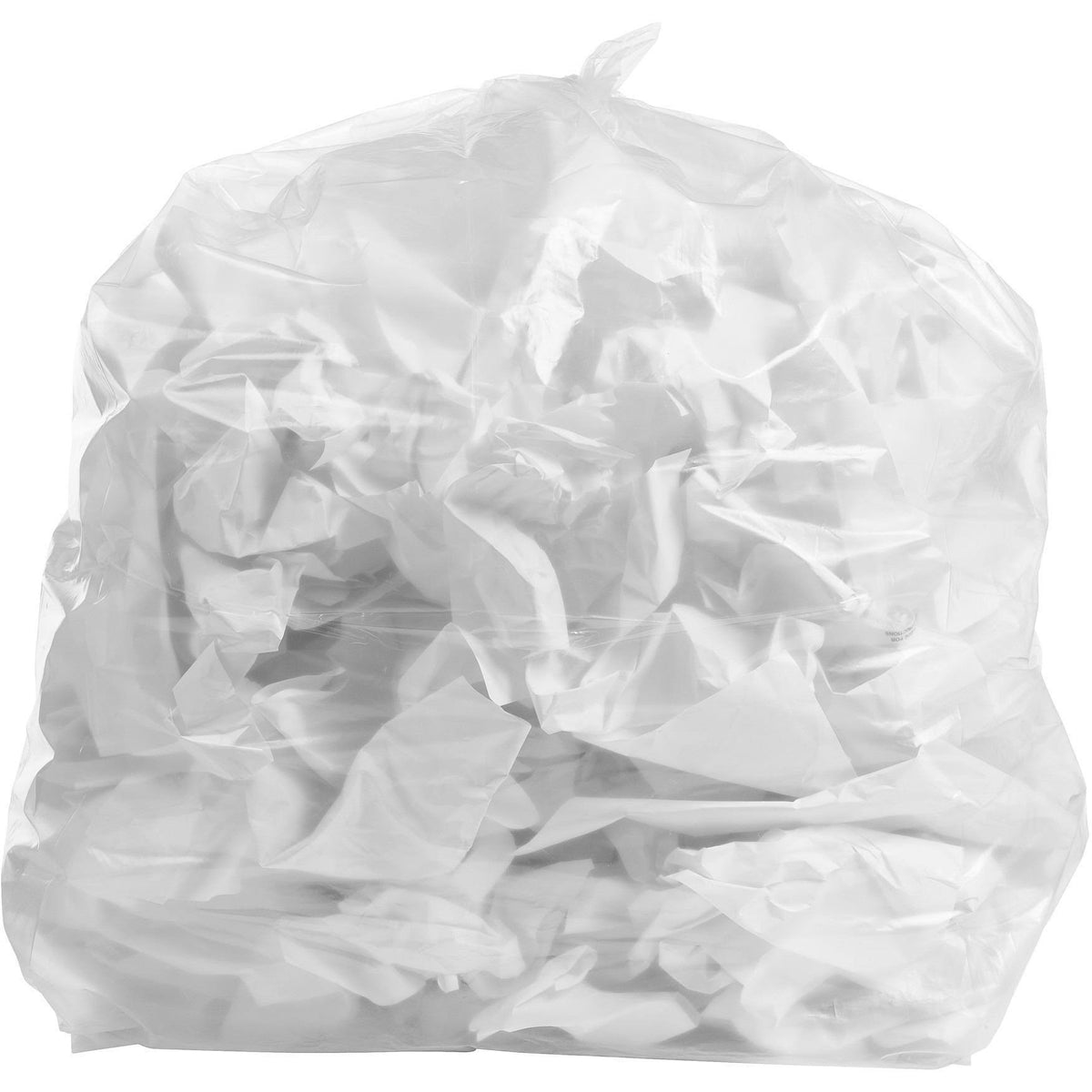 50-60 Gallon Clear 2 mil Garbage Bags D5273