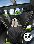 4-in-1 Waterproof Scratchproof Dog Car Seat Cover with Mesh Window R679388