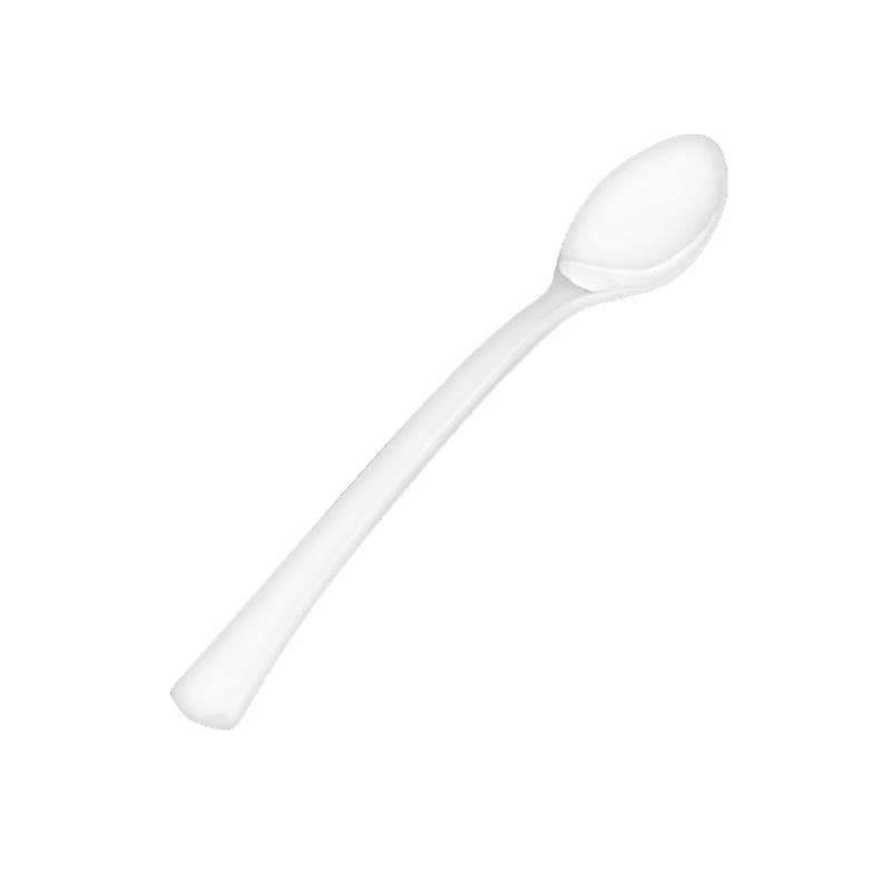 White Plastic Tasting Spoon Y4190