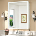 Silver 16x24 1 Door Recessed Medicine Cabinet with Mirror G684945