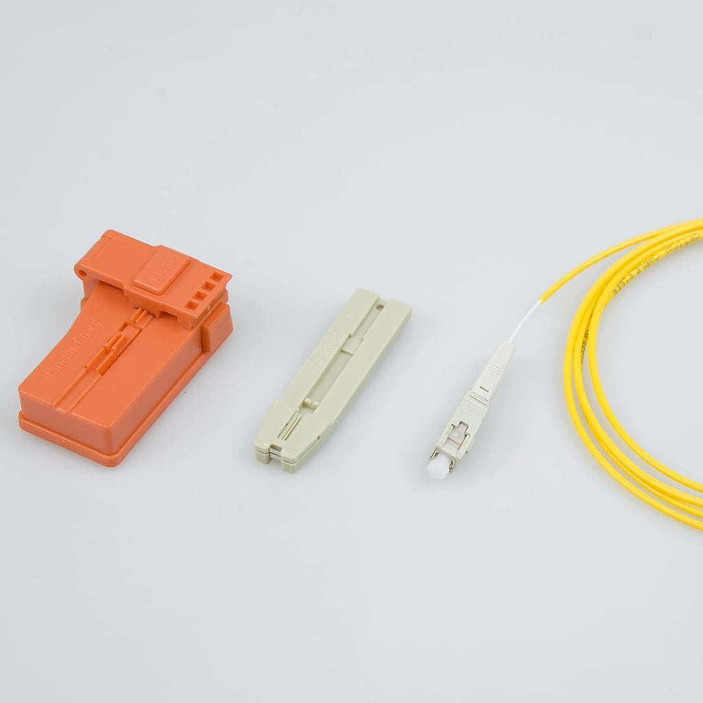 20pcs SC APC Fiber Optic Quick Connector Single Mode 9/125 O4058