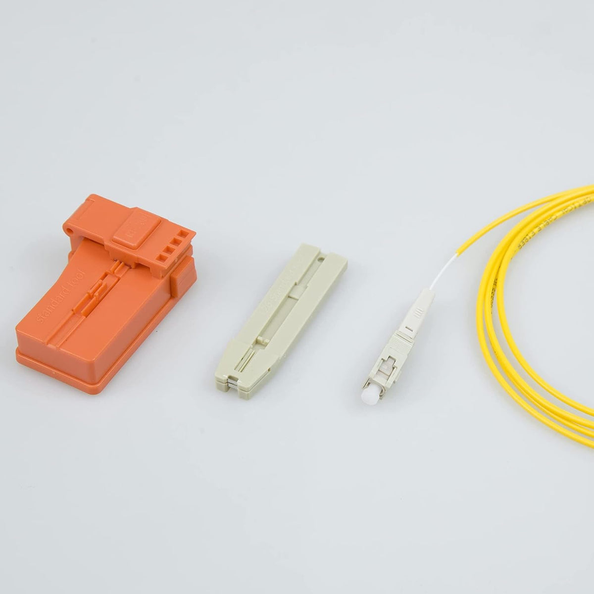 20pcs SC APC Fiber Optic Quick Connector Single Mode 9/125 O4058
