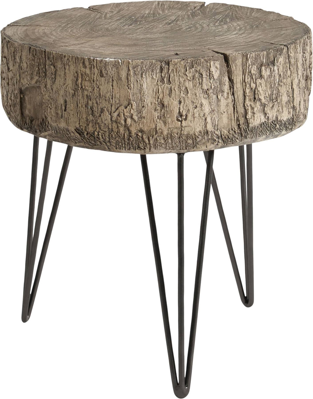 Accent Table Antique Silver N385