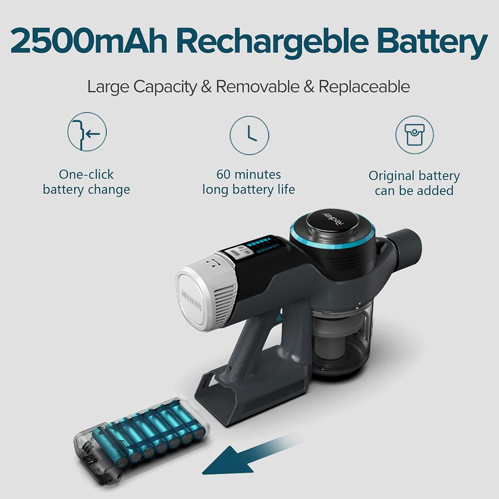 Foldable Cordless Stick Vacuum Cleaner D118