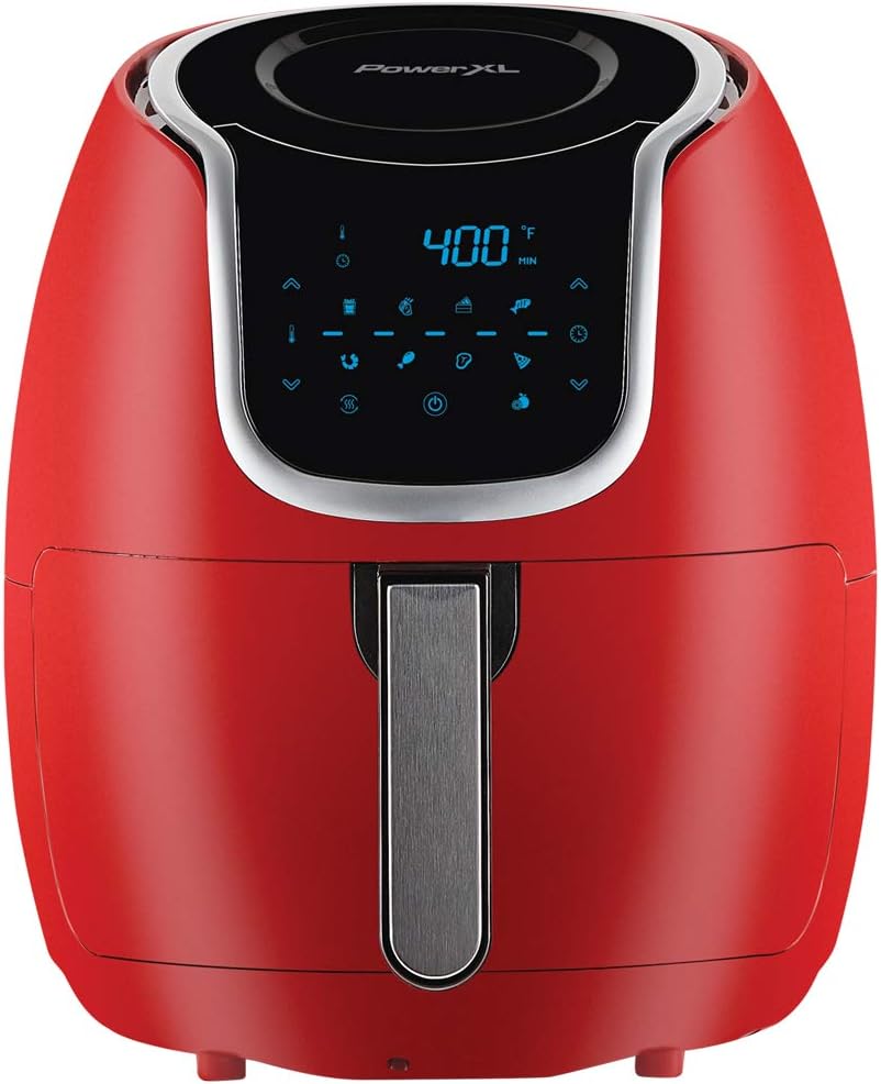 7 QT Black Non Stick Air Fryer Multi Cooker with Dehydrator V4288