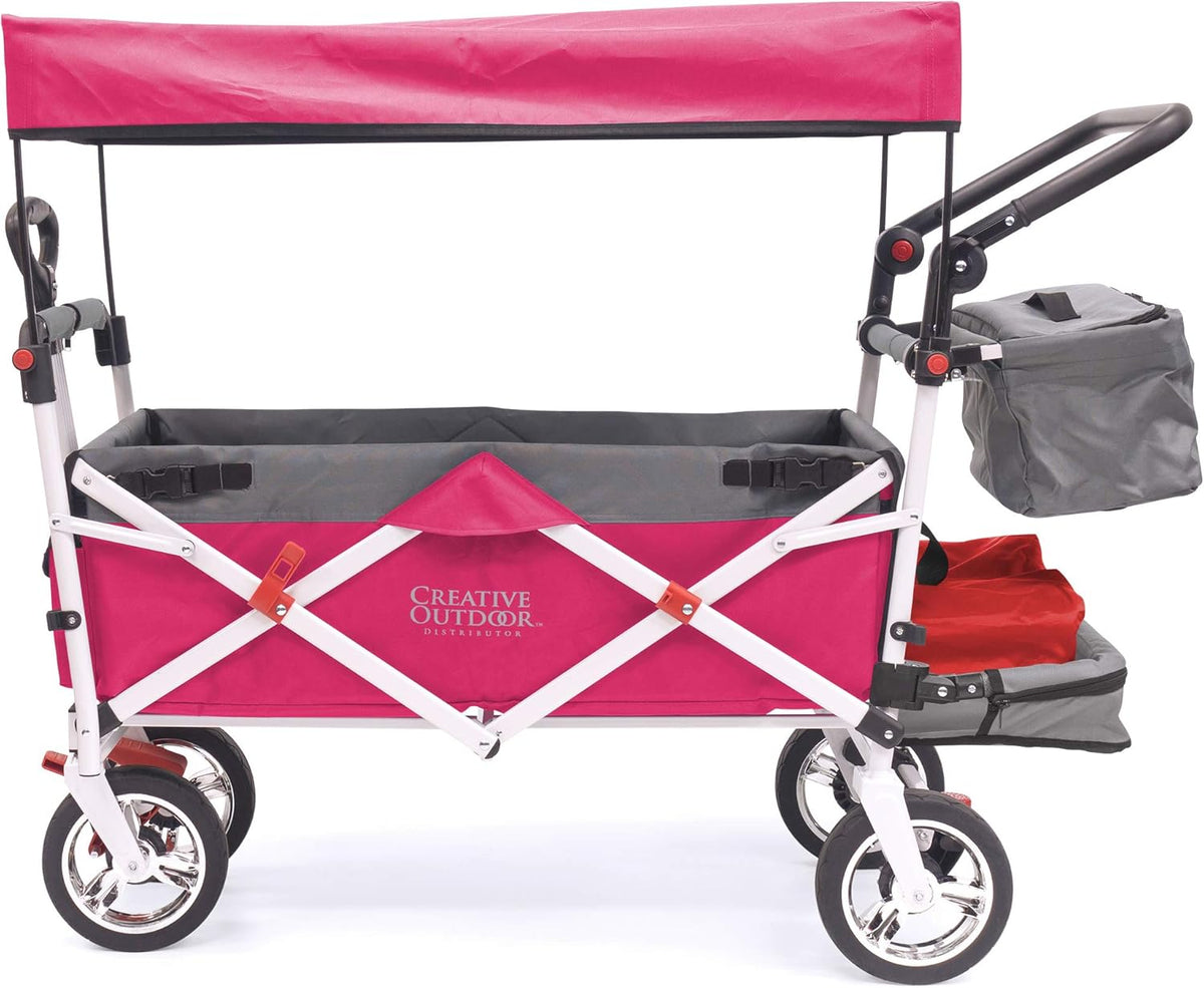 Purple Collapsible Folding Wagon Cart U658