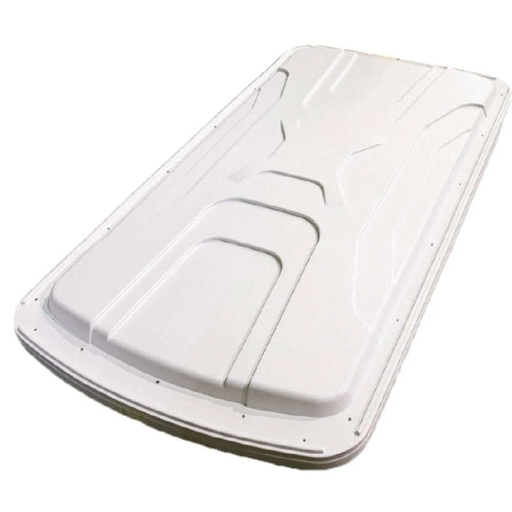 White Triple Track Extended Golf Cart Roof J964