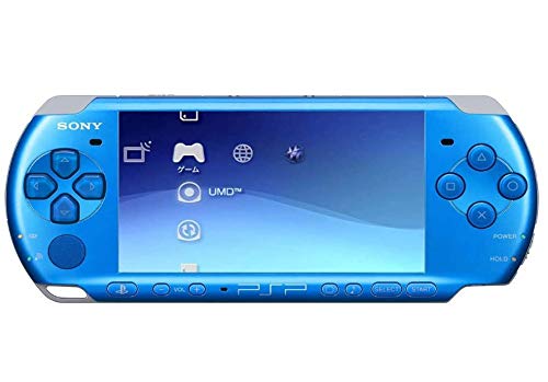 Blue Handheld Gaming Console with 2 Batteries and Memory Card M51362