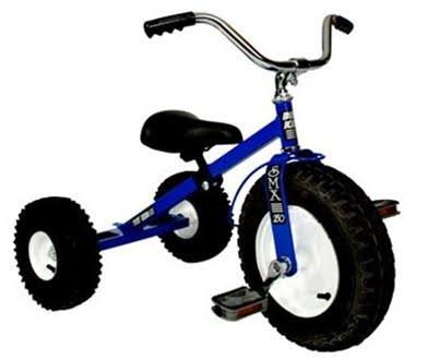 Blue Kids Off Road Tricycle M2238