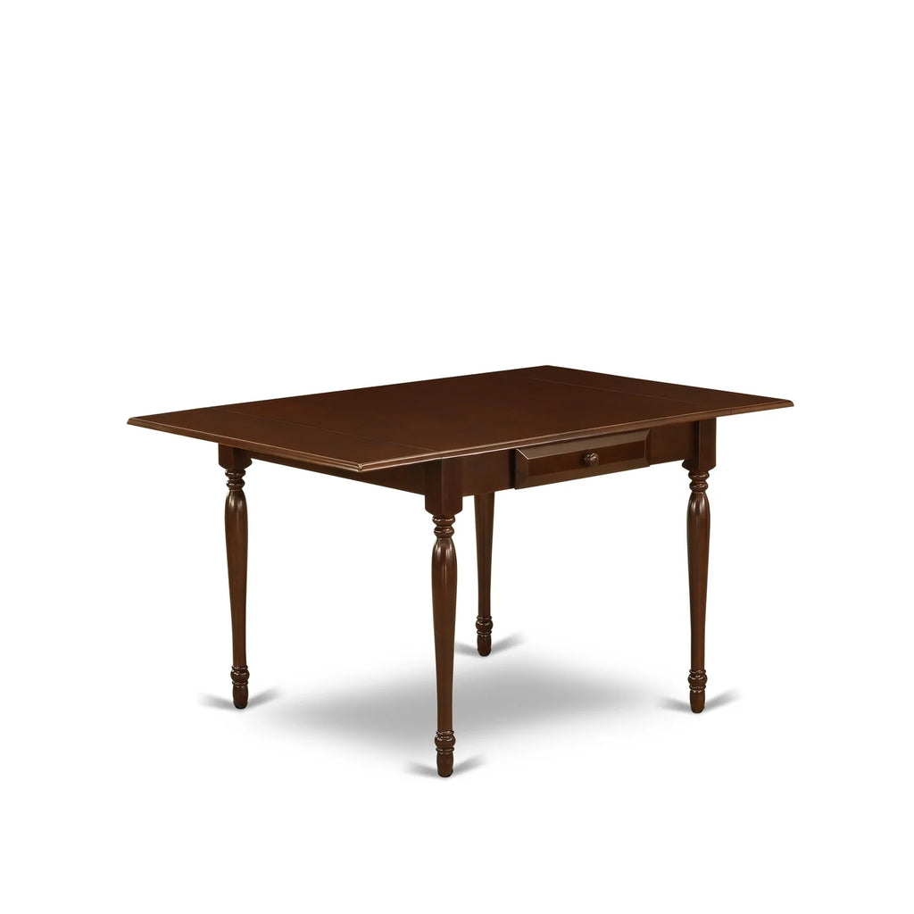 5 Pc Kitchen Table Set with 4 Wooden Dining Chairs V937