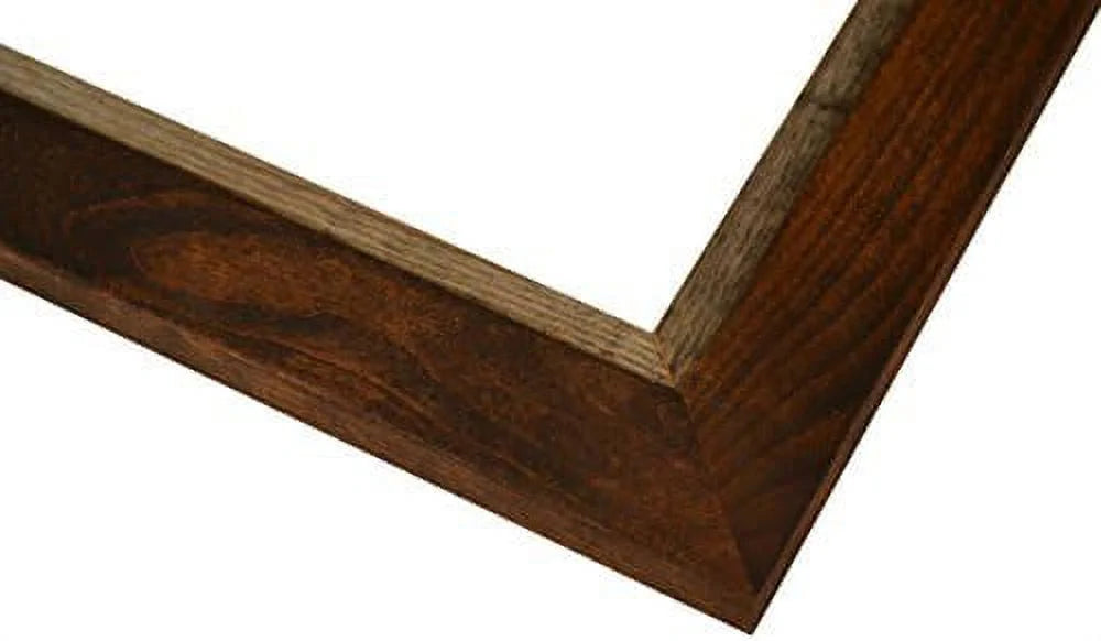 Knotty Alder And Reclaimed Barn Wood Picture Frame (4X6) F849